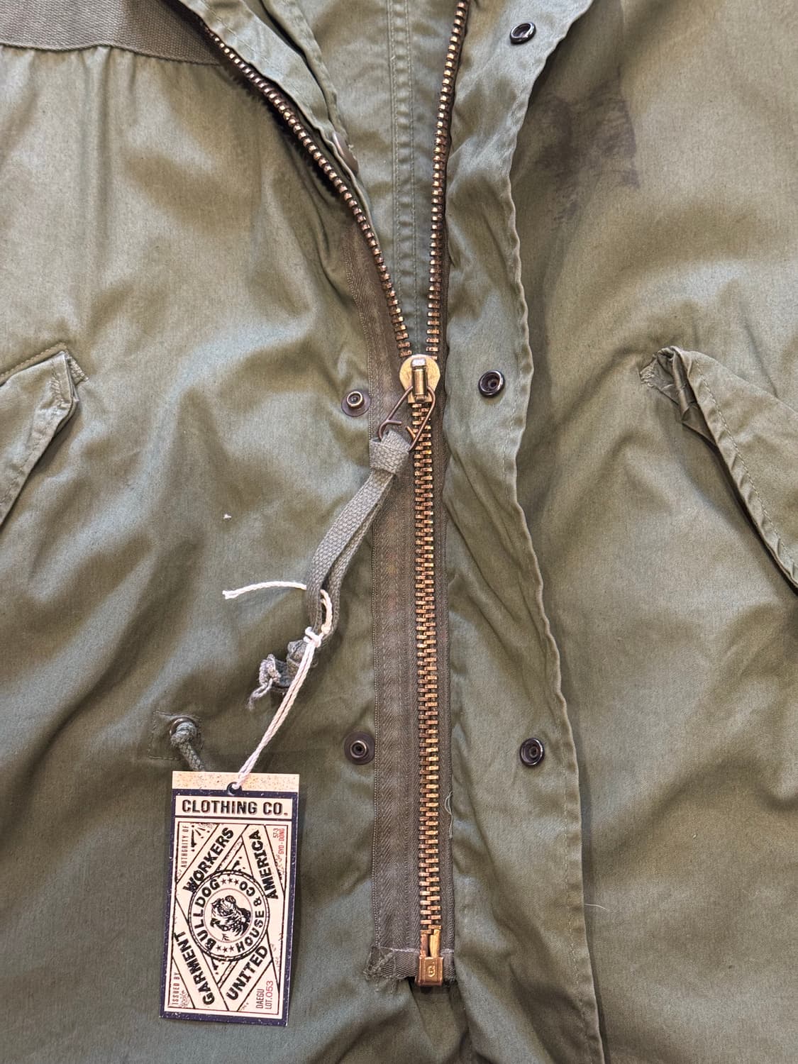 오리지널 M-65 피쉬테일 파카 (M) 상품이미지7