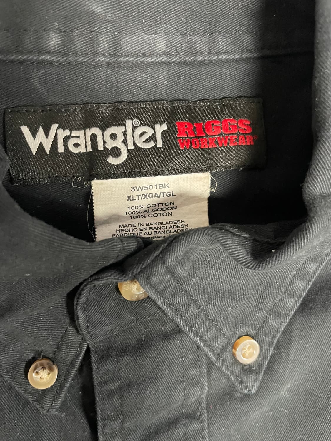 Vintage Wrangler work shirt 상품이미지5