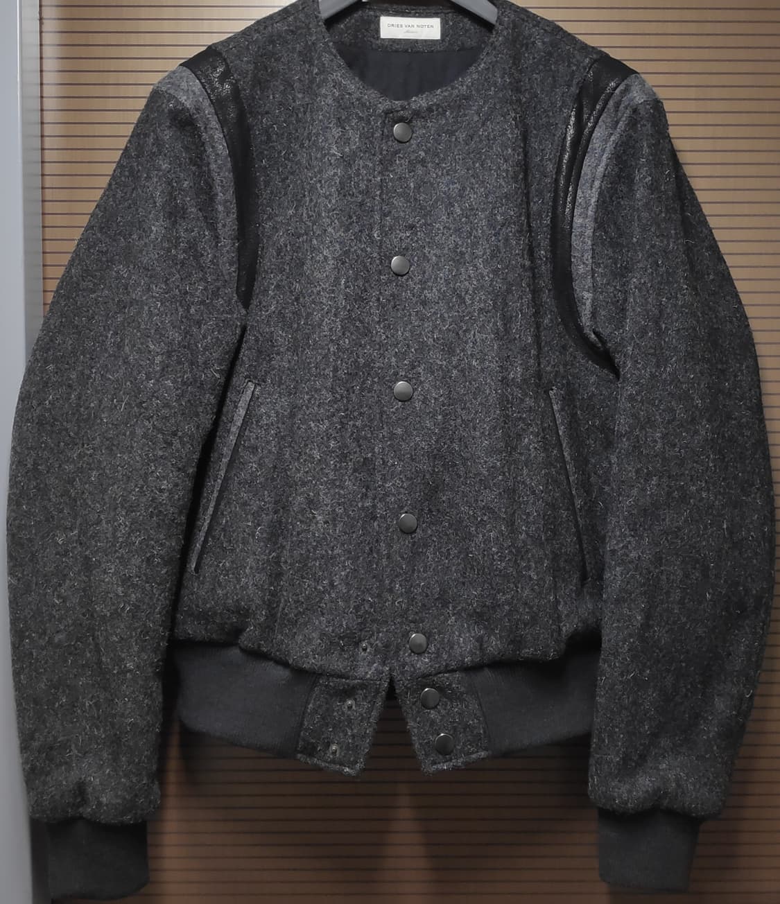 헤비 울 바시티-스타디움 재킷 벨기에 앤트워프 상품이미지1