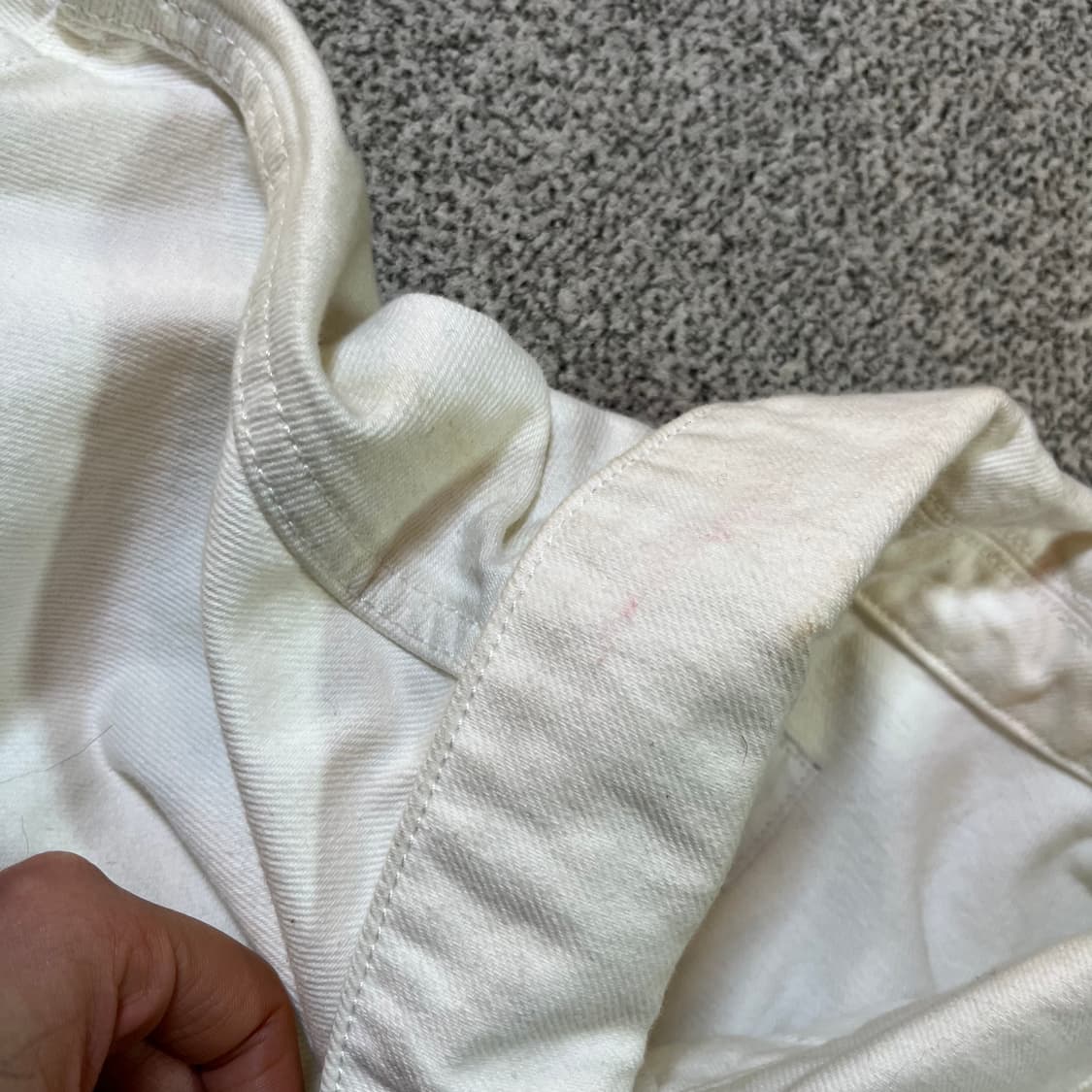 아트 이프 액츠 트러커 화이트 데님 자켓 상품이미지5