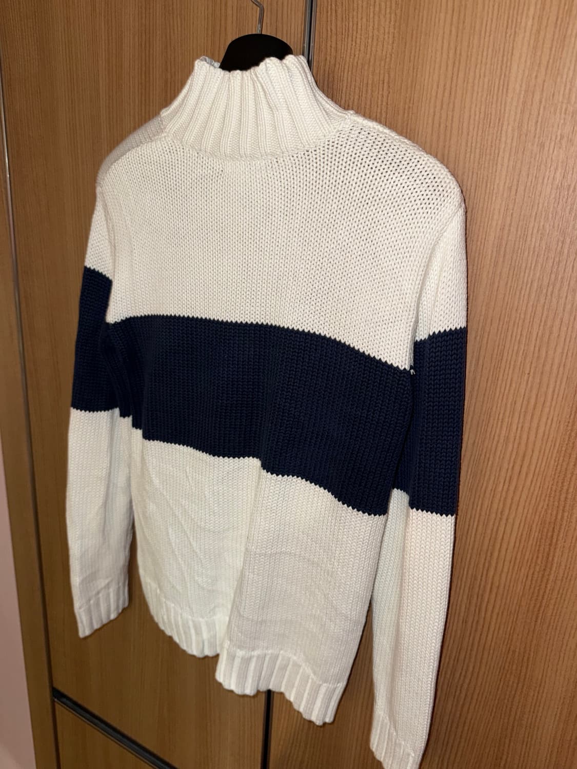 폴로 랄프로렌 네이비 니트 집업 상품이미지4