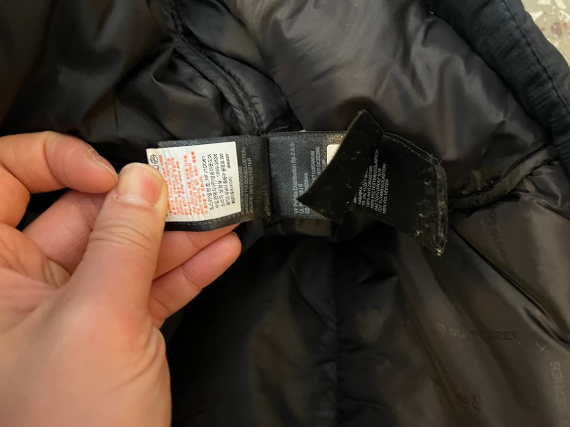 노스페이스 히말라야1 패딩 블랙 상품이미지7