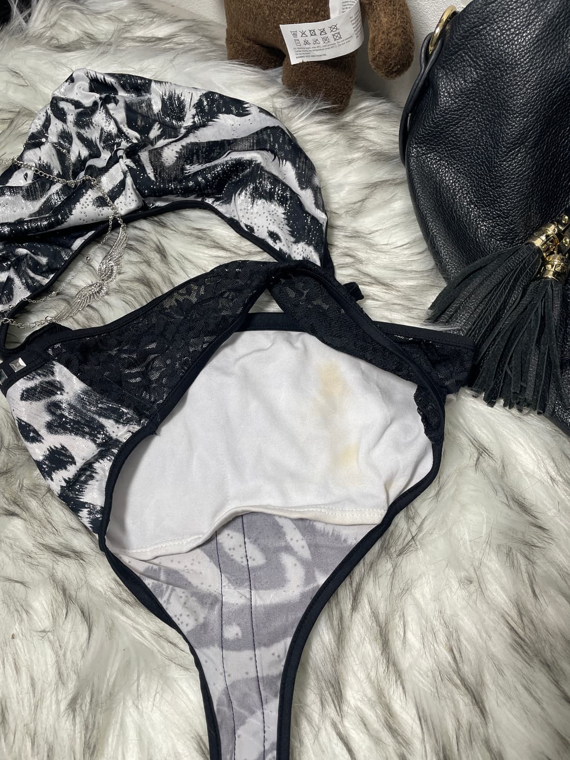 Zebra 지브라 스터드 후드 탱크탑 상품이미지6