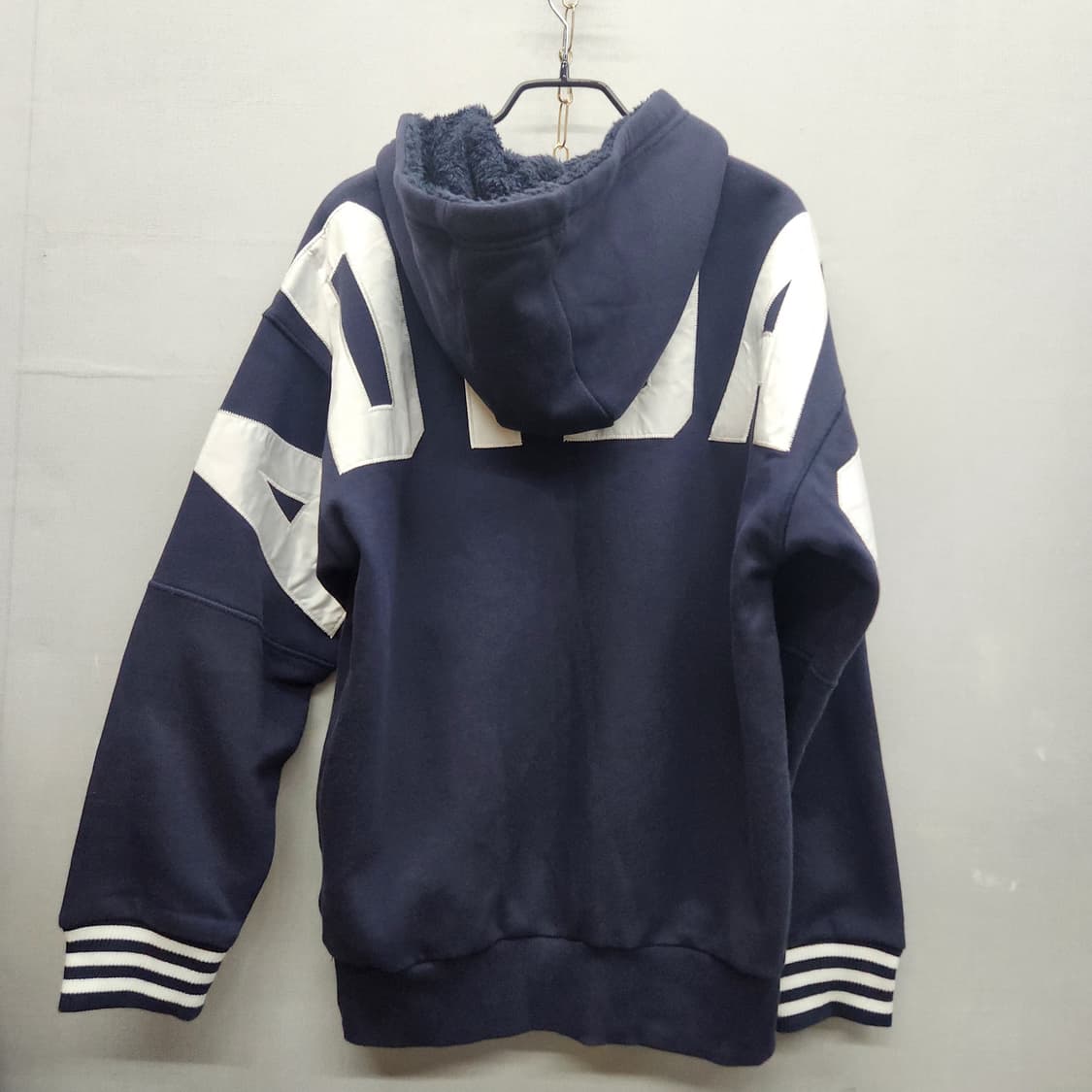 아디다스 센터로고 백 스펠로고 후드티 L 상품이미지1