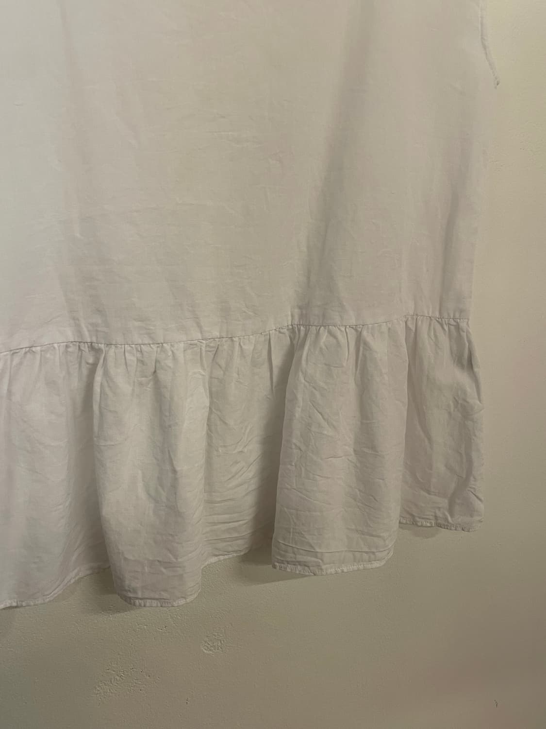 Flared frill sleeveless top 상품이미지4