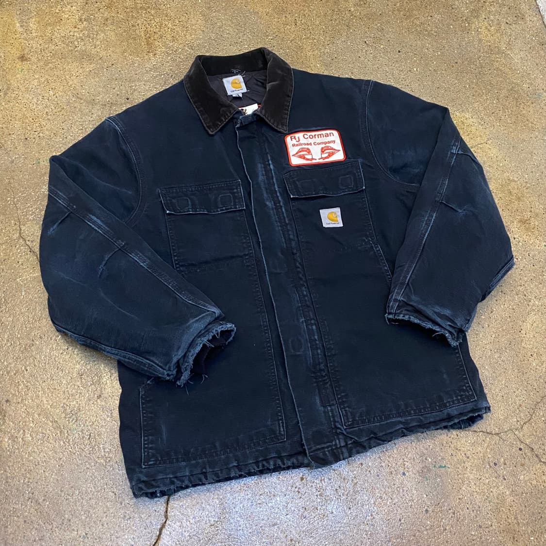 00s Made in USA 빈티지 칼하트 초어자켓 트레디셔널 자켓 상품이미지2