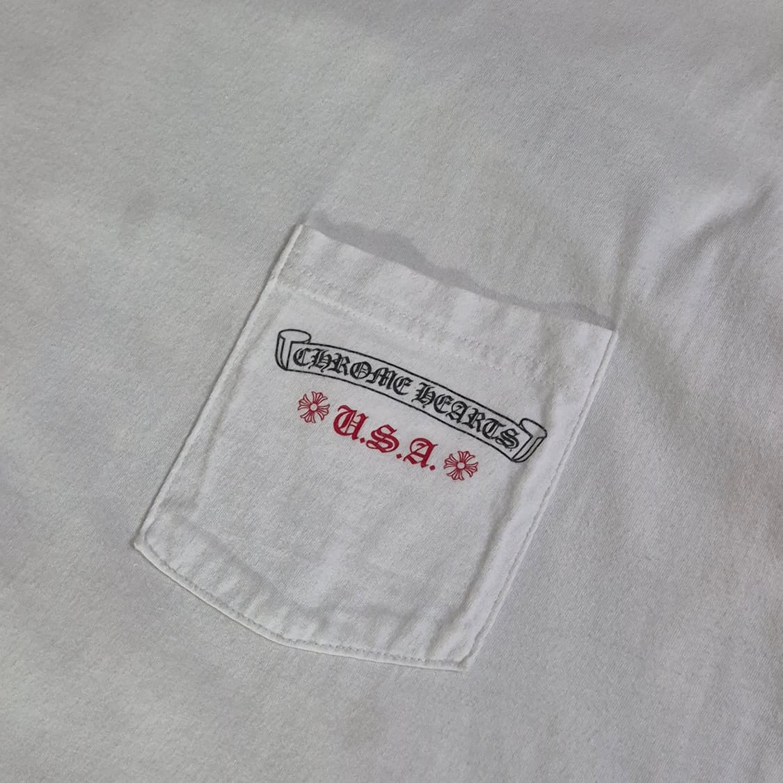 크롬하츠 성조기 반필티셔츠 XL사이즈 상품이미지3