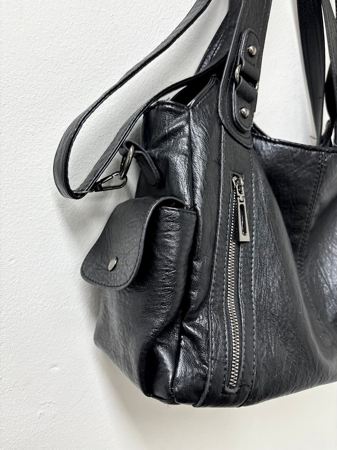“Vintage” RockChic Mood Black Zipper Det 상품이미지4