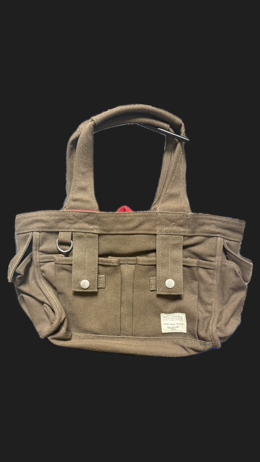 Japanese vintage 캔버스 숄더백  상품이미지1