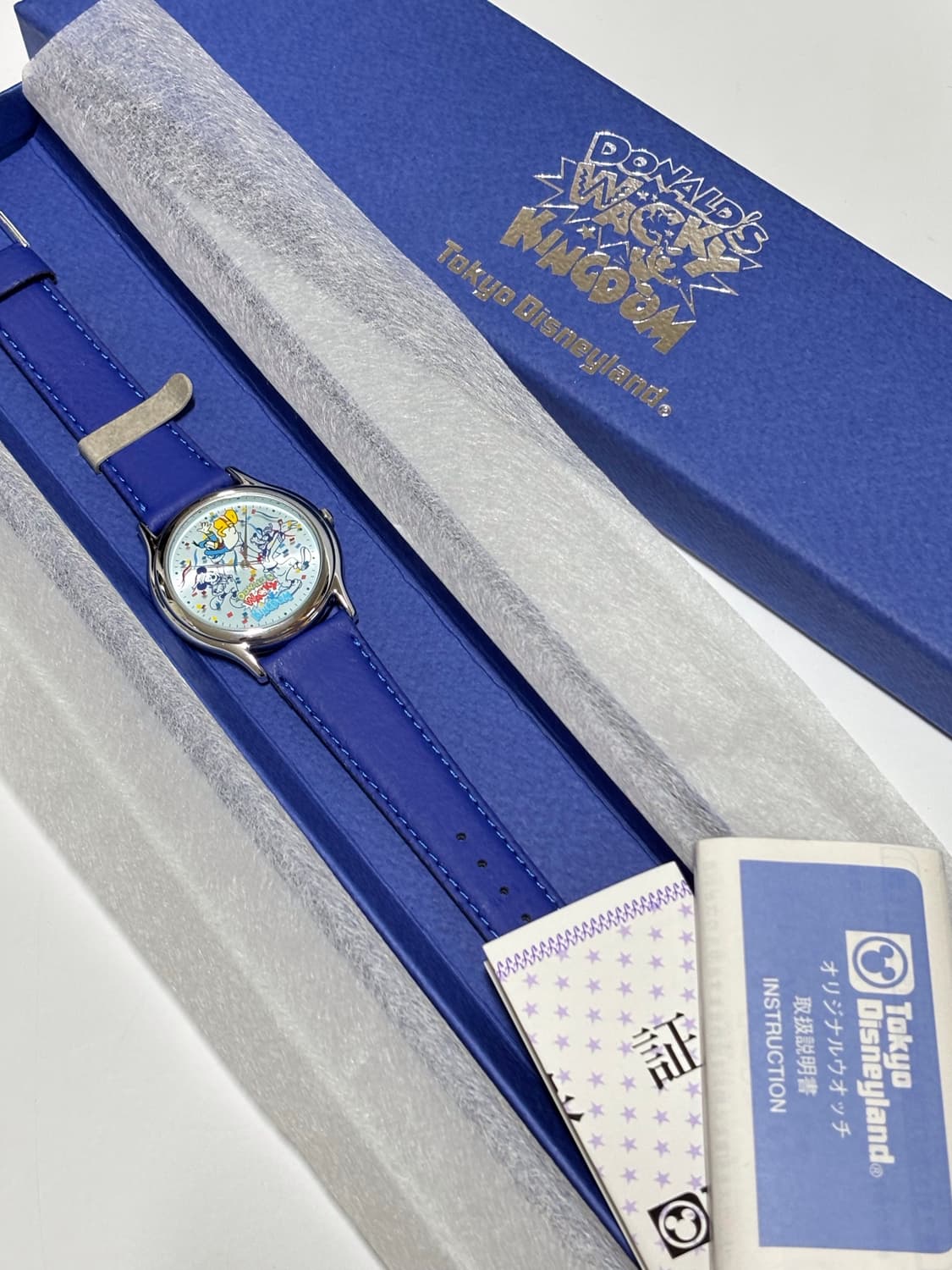 도쿄 디즈니랜드 99년 도널드 와키 킹덤 한정손목시계 상품이미지3