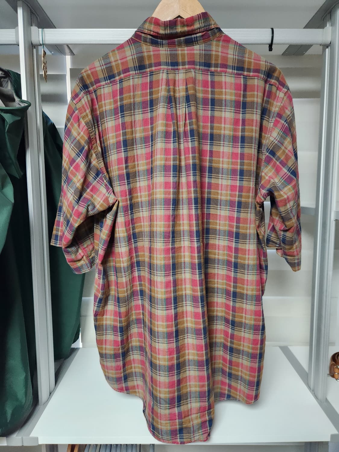 칼오라인(Cal o Line) 트로피칼 마드라스 셔츠 XL사이즈 상품이미지3