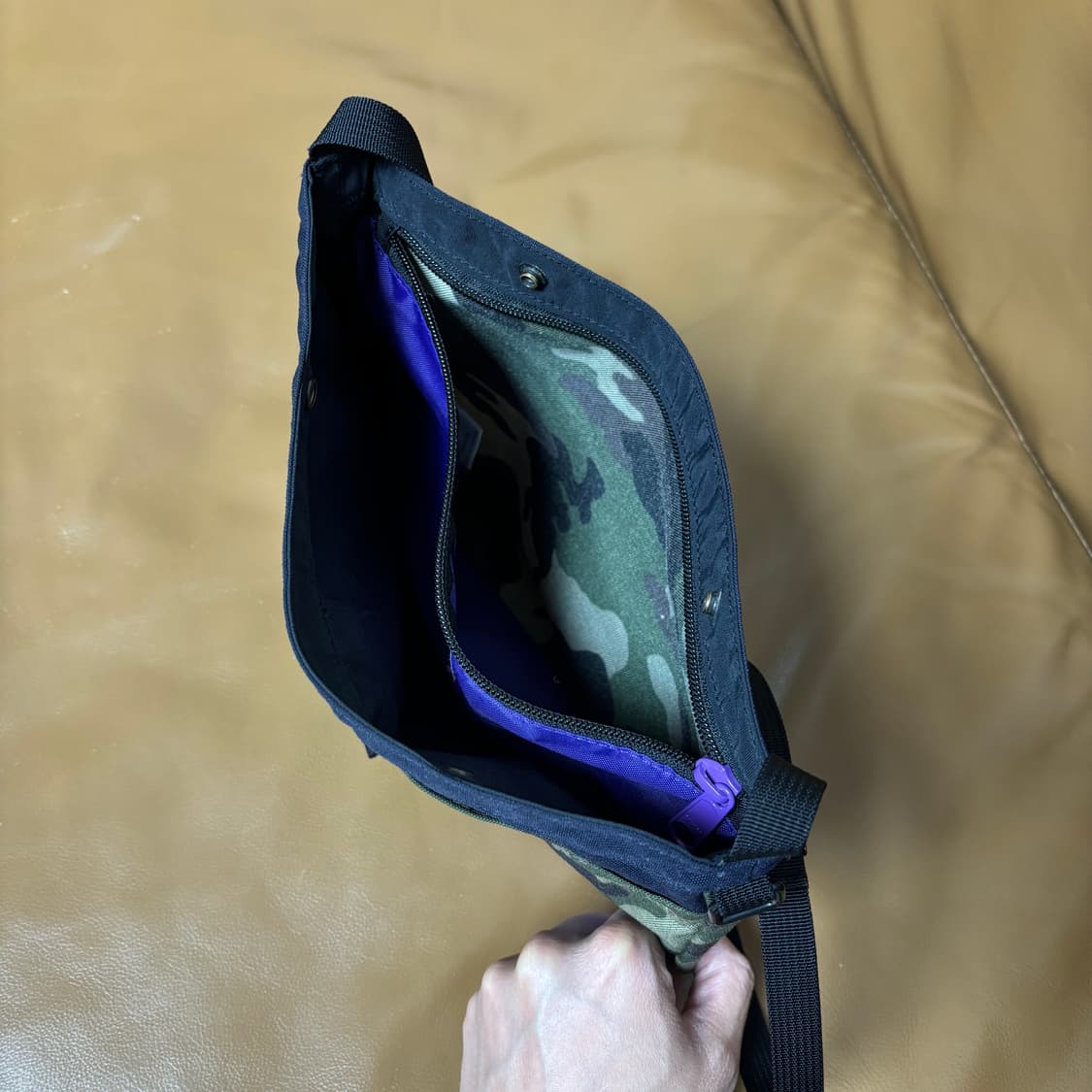 Palace 팔라스 x 노스페이스 퍼플라벨 카모 샤코슈 백 가방 상품이미지7