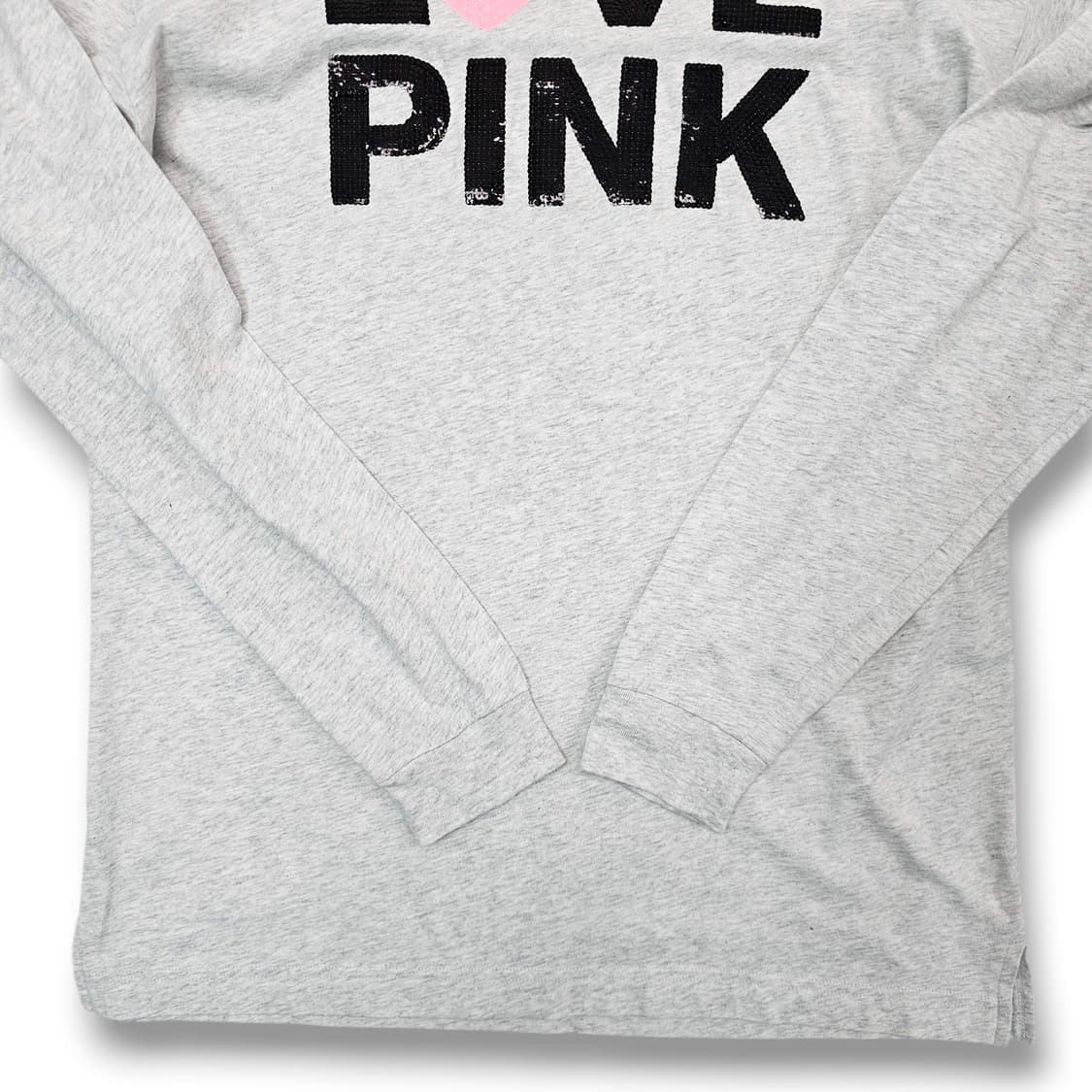 S PINK Victoria's Secret 스팽글 로고 티셔츠 상품이미지6