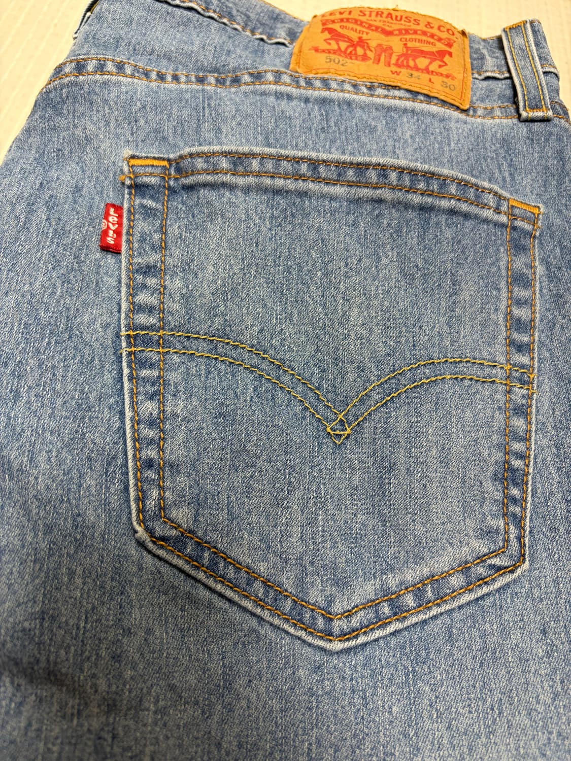 리바이스 502 테이퍼드핏 w34 L30 상품이미지2