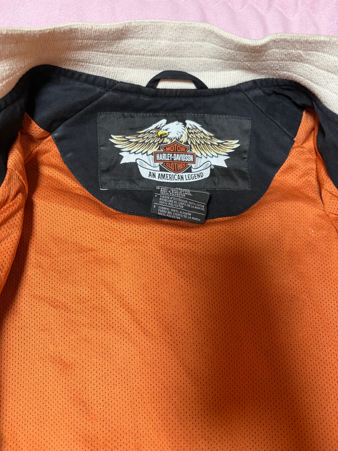 2000년대 초반 빈티지 y2k 할리데이비슨 재킷 입니다 상품이미지3