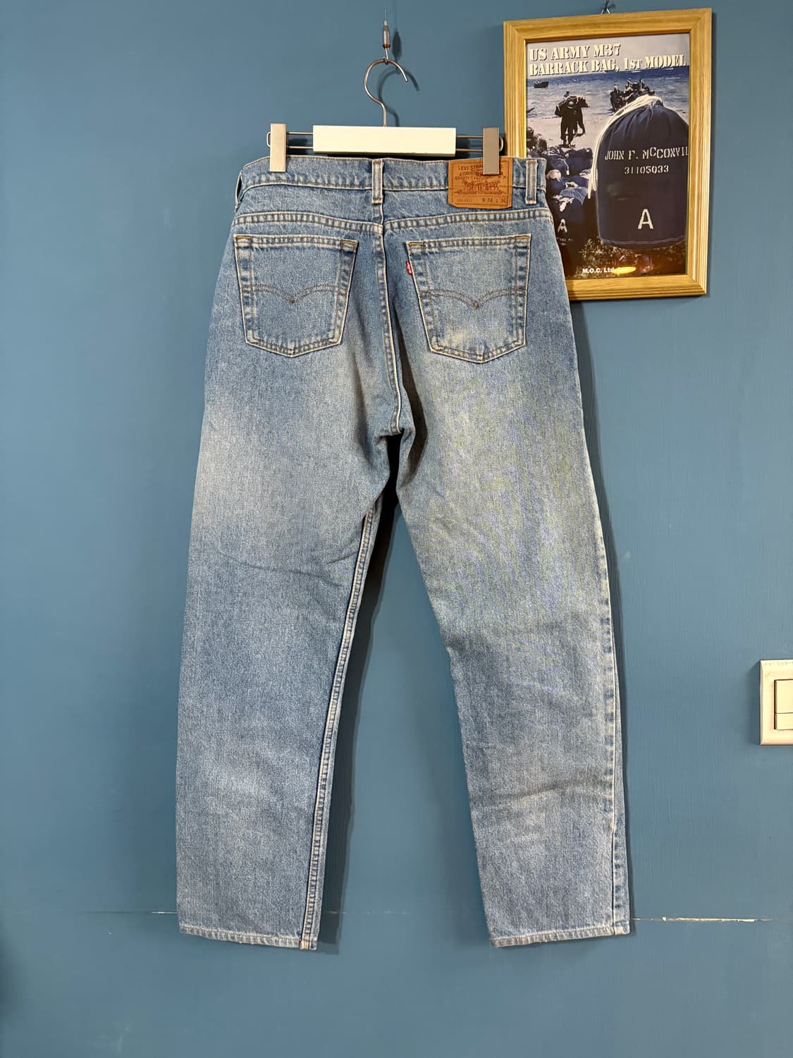 90‘s Levis USA 505 denim pant. 상품이미지9