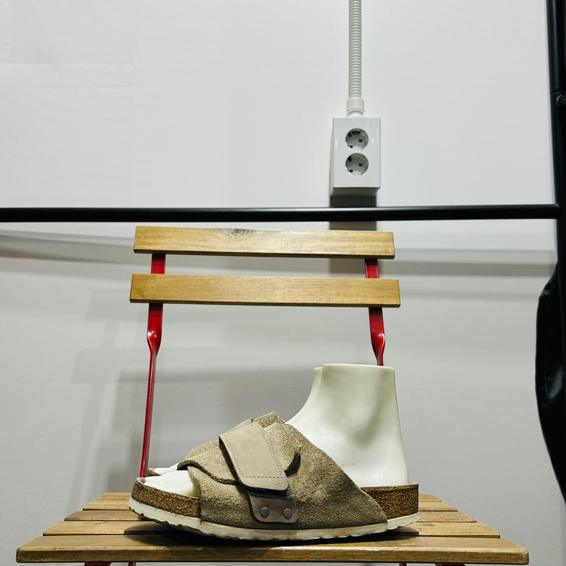 230) 버켄스탁 샌들 여성 여자 슬리퍼 교토 Kyoto 타우페 상품이미지3