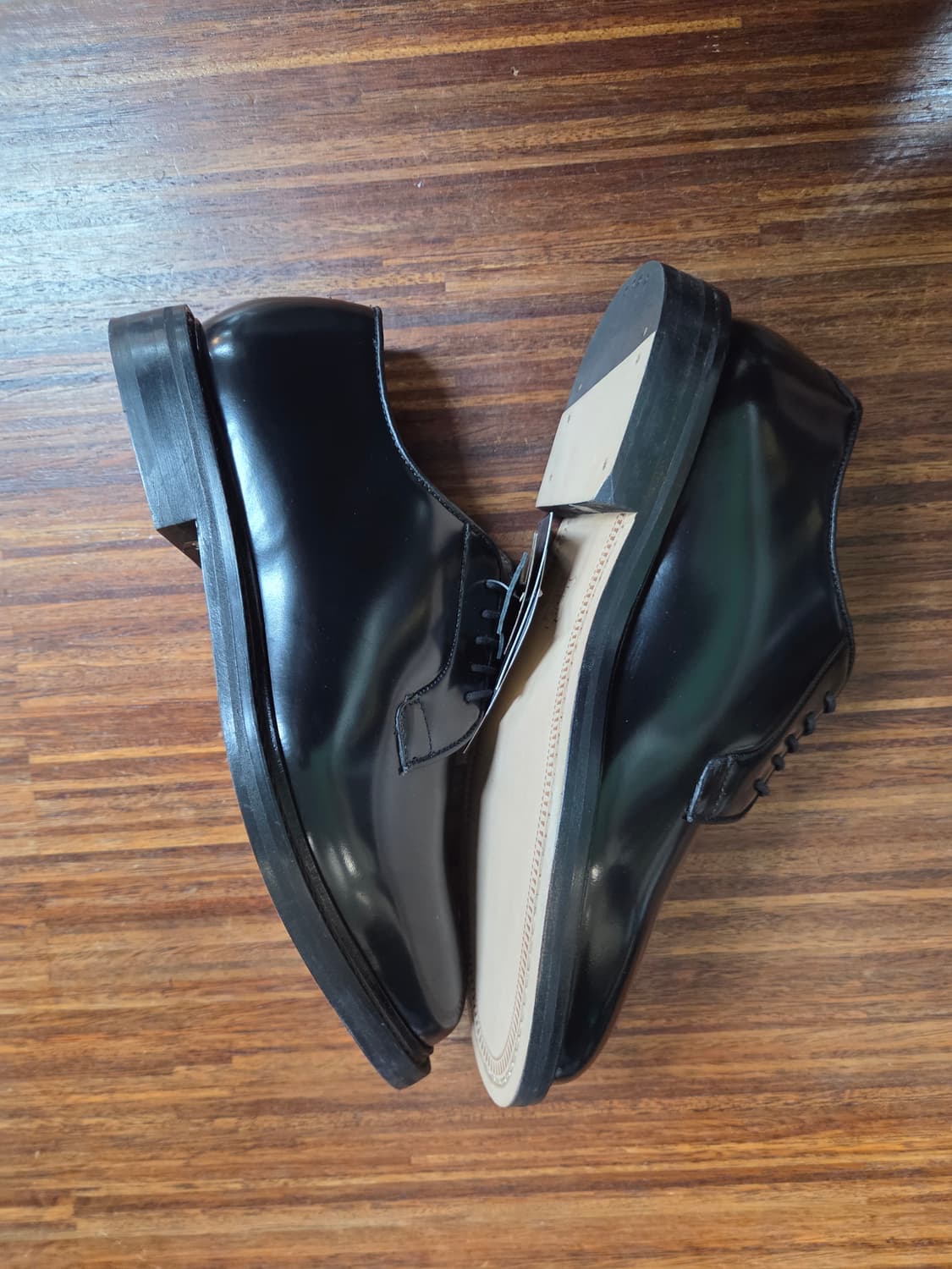 슈펜 깡스타일리스트 레더 더비 슈즈 구두 258 상품이미지1