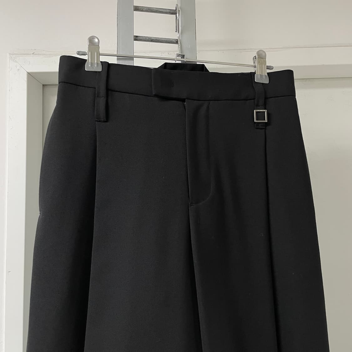 우영미 블랙 슬랙스 34(W) 상품이미지2