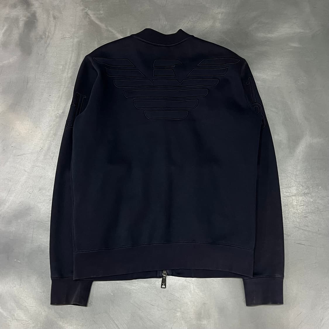 아르마니 진스 백로고 스타디움 자켓 y15768  상품이미지2