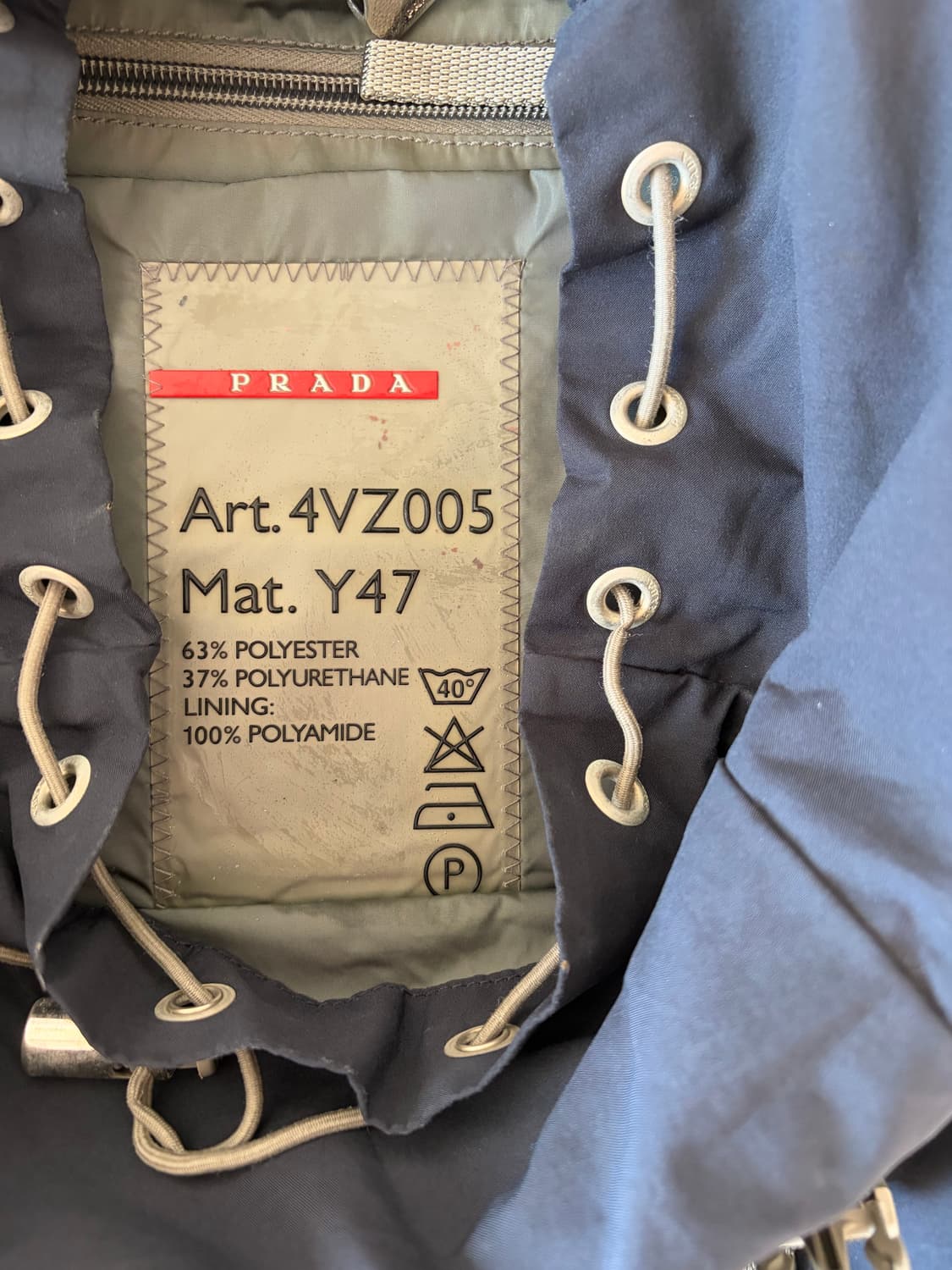 프라다 빈티지 백팩 상품이미지5