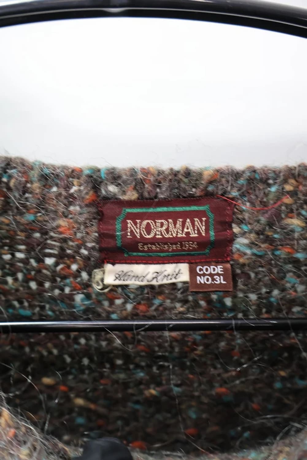 NORMAN 빈티지 니트 상품이미지5