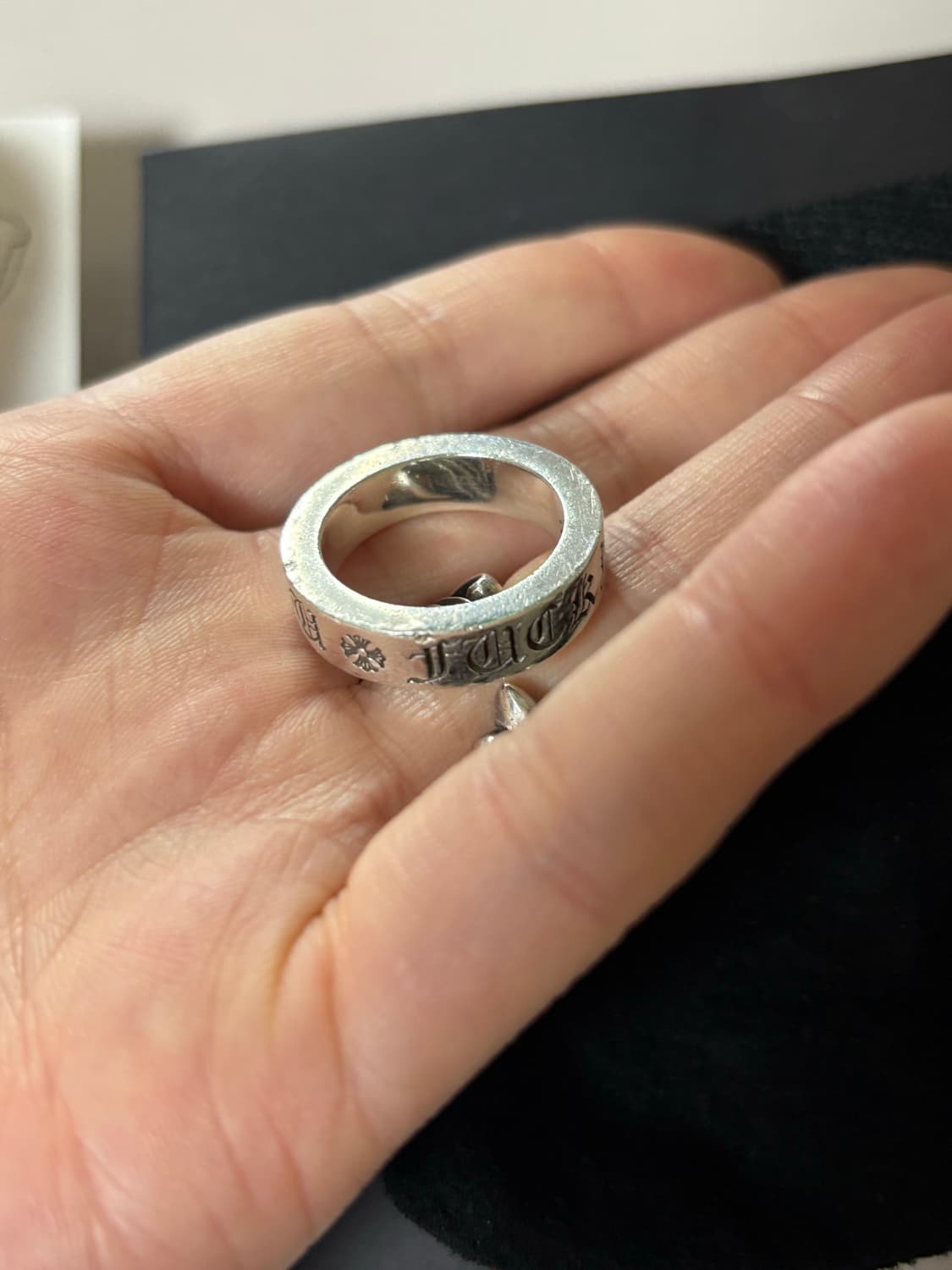 크롬하츠 퍽유링 6mm us8 상품이미지4