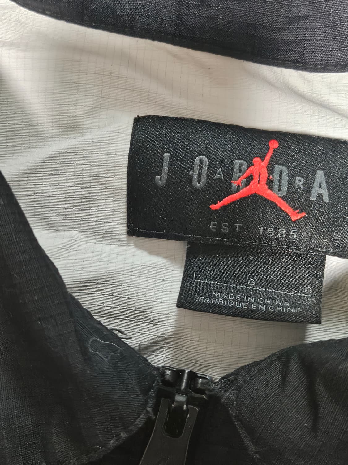 나이키 조던 점프맨 바람막이 자켓 블랙 L 상품이미지6