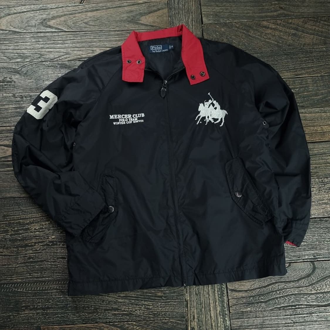 [폴로 랄프로렌] 90's 올드스쿨 빈티지 스포츠 블루종 M18944 상품이미지1