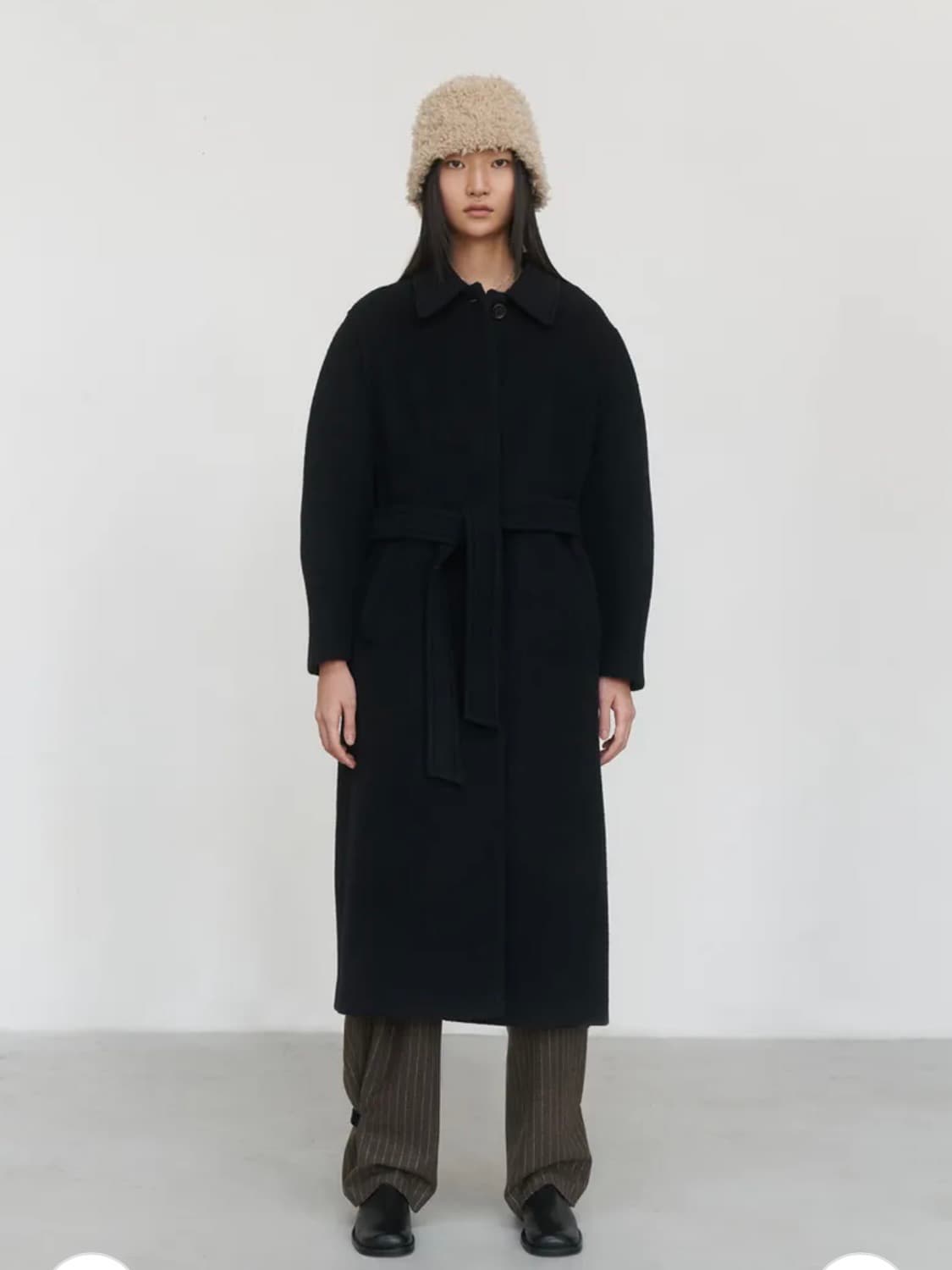 아모멘토 HOURGLASS LONG COAT 상품이미지1