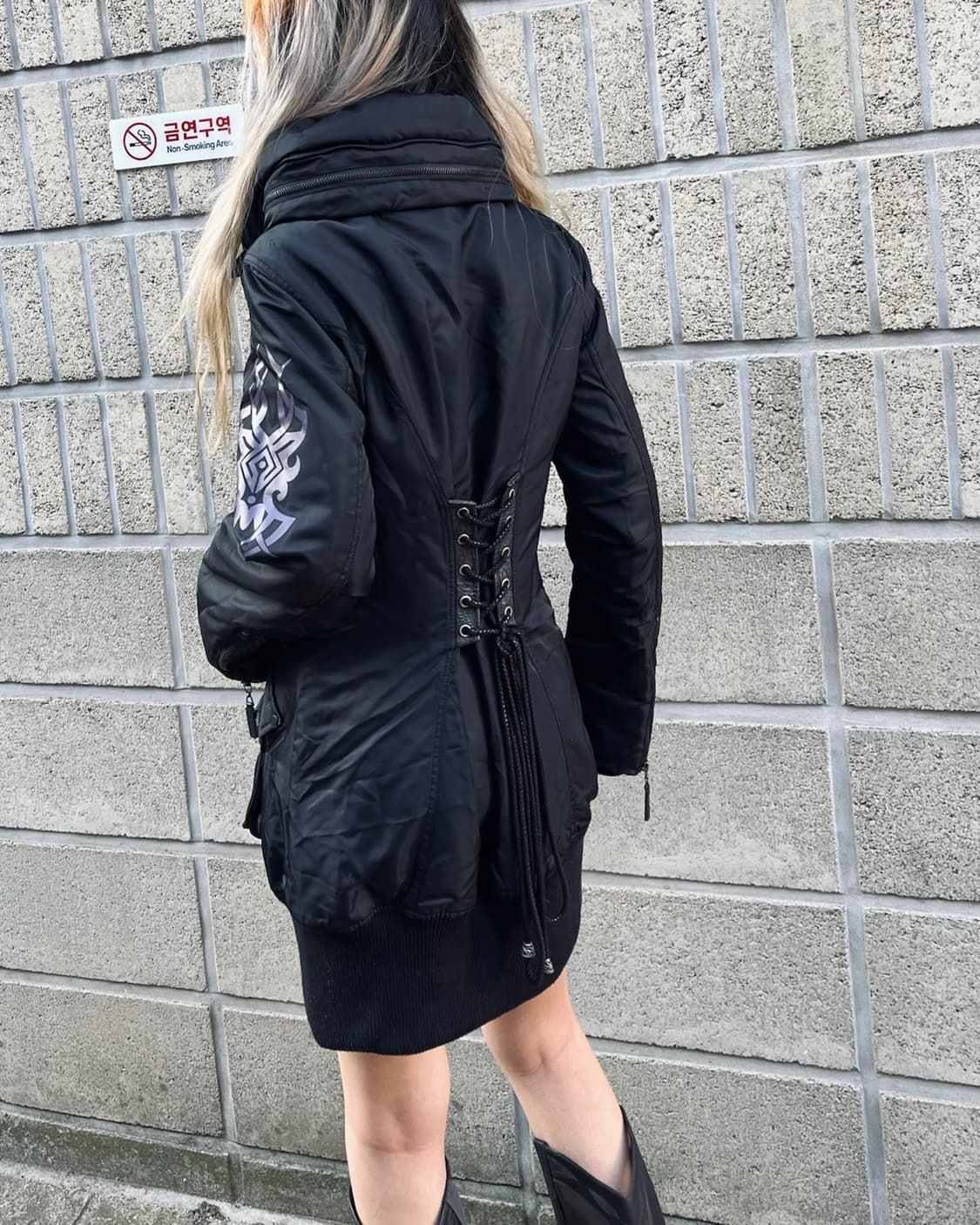 큐티플래시 윈터 시즌 투웨이 집업 다운 자켓 상품이미지9