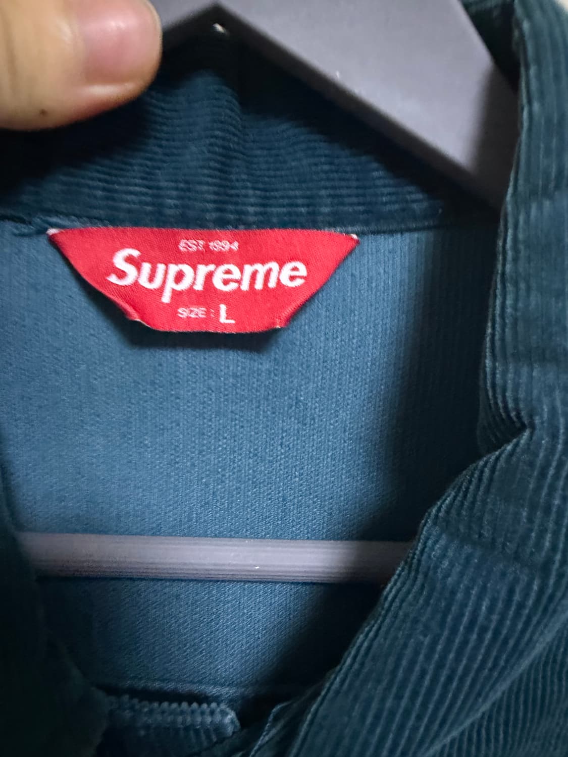 슈프림 13fw 코듀로이 자켓 L 상품이미지3