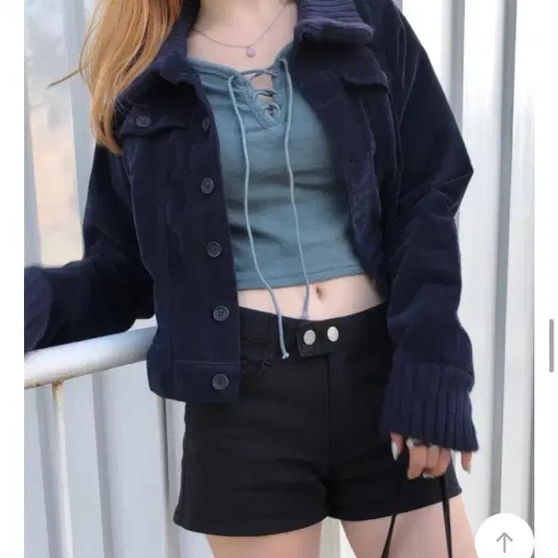 애즈온 인디고 코듀로이 자켓 상품이미지2