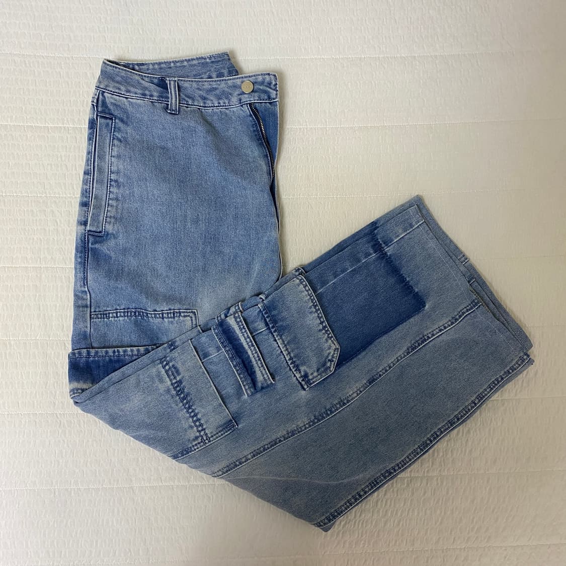 인사일런스 더블 포켓 워크 데님 팬츠 상품이미지2