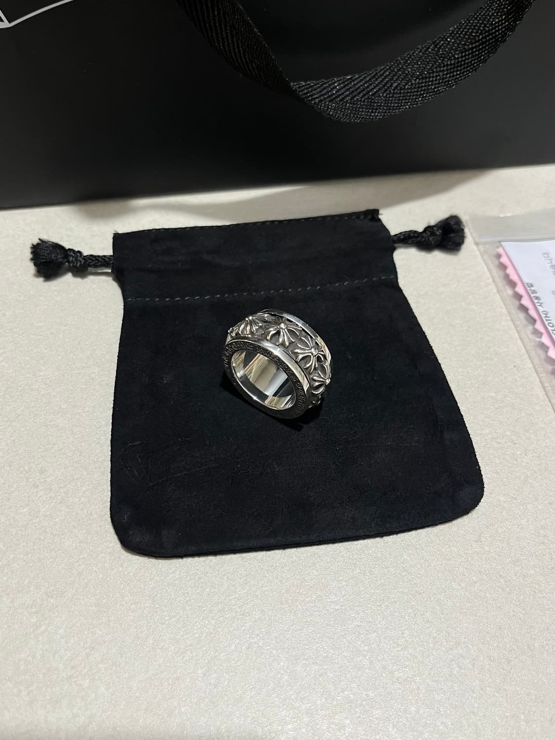 크롬하츠 크로스 스피너링 us9호 새제품 [정품] 상품이미지4