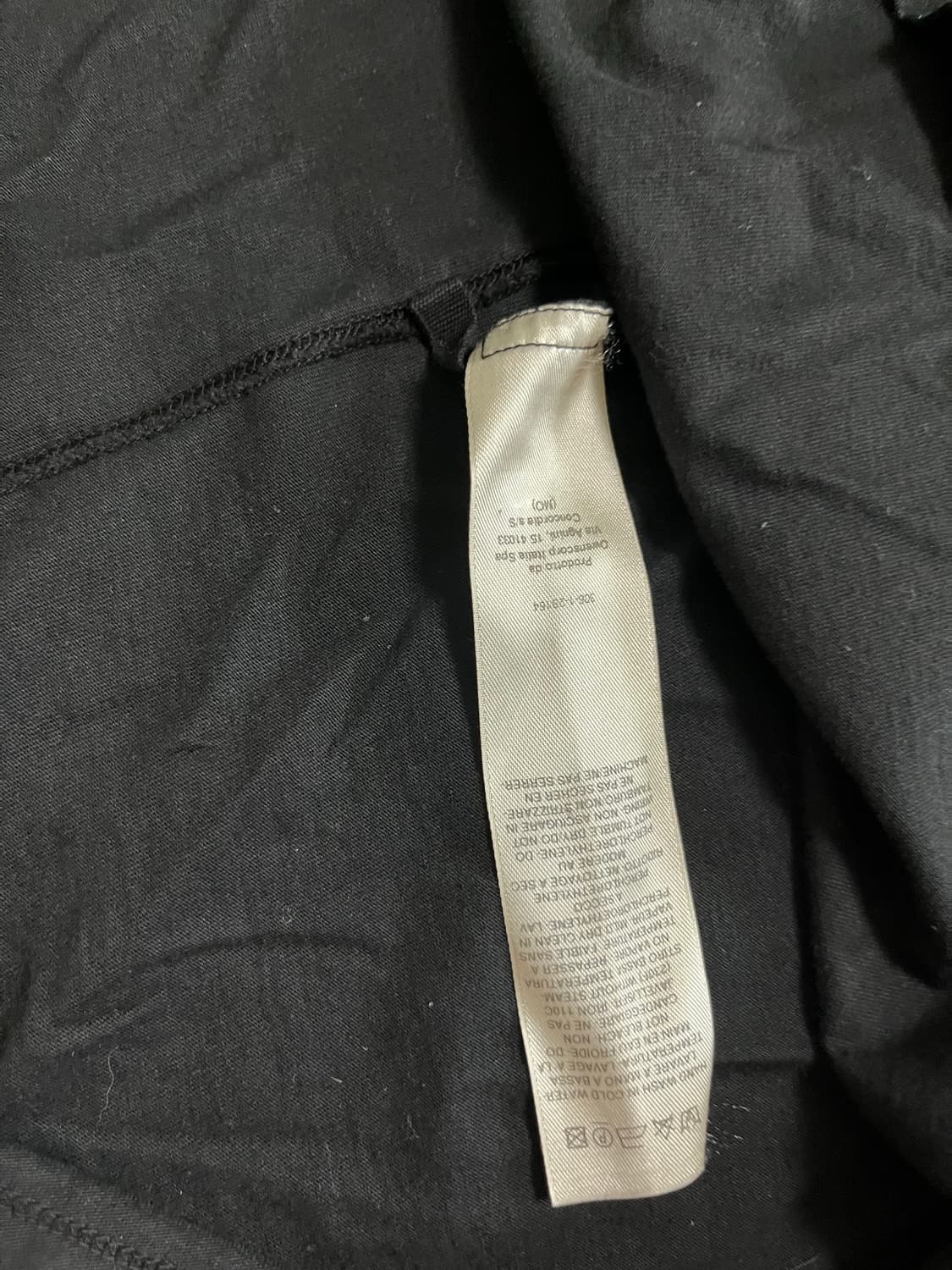 Rickowens Drkshdw 25ss 할리우드 레벨 코튼 티셔츠 상품이미지3