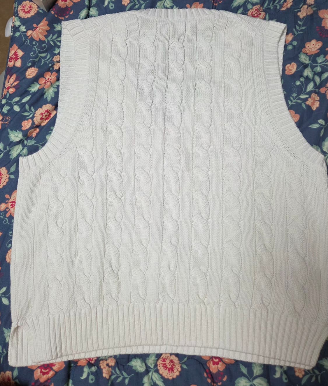 폴로 케이블 니트 조끼 팝니다 상품이미지2