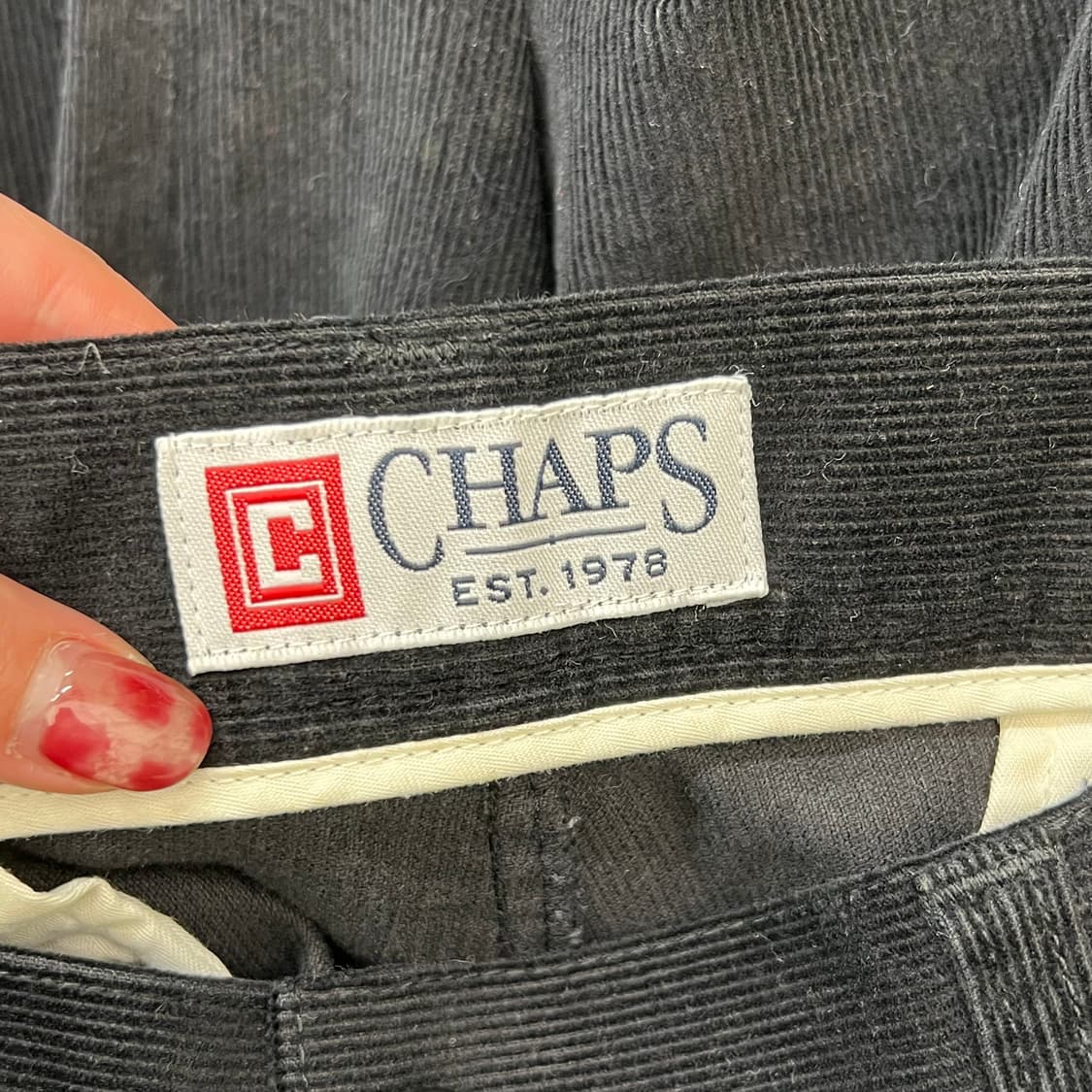 챕스 랄프로렌 코듀로이 팬츠 r2698 상품이미지5