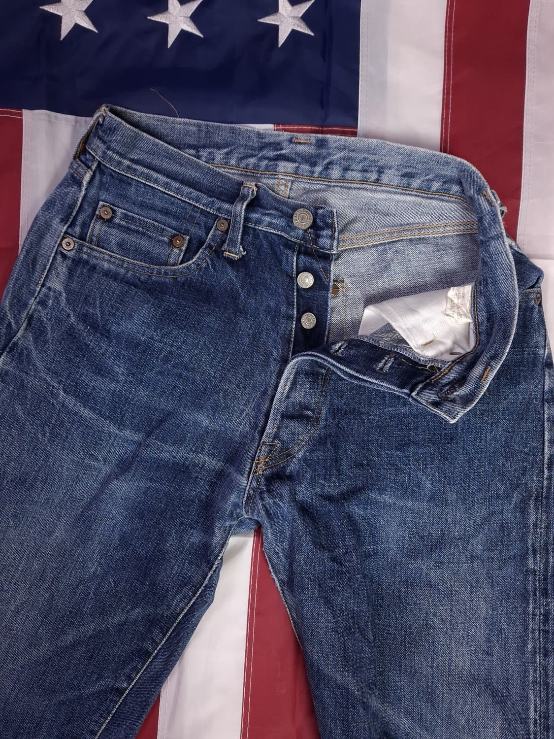 오리지날 스튜디오 다치산 셀비지 데님진 상품이미지8