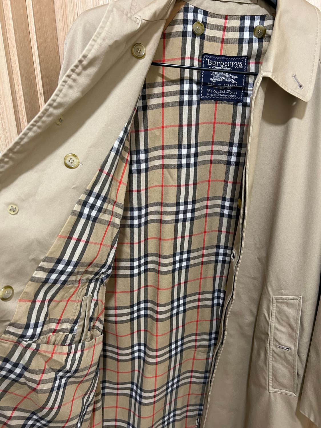 정품 버버리 트렌치 코트 상품이미지4