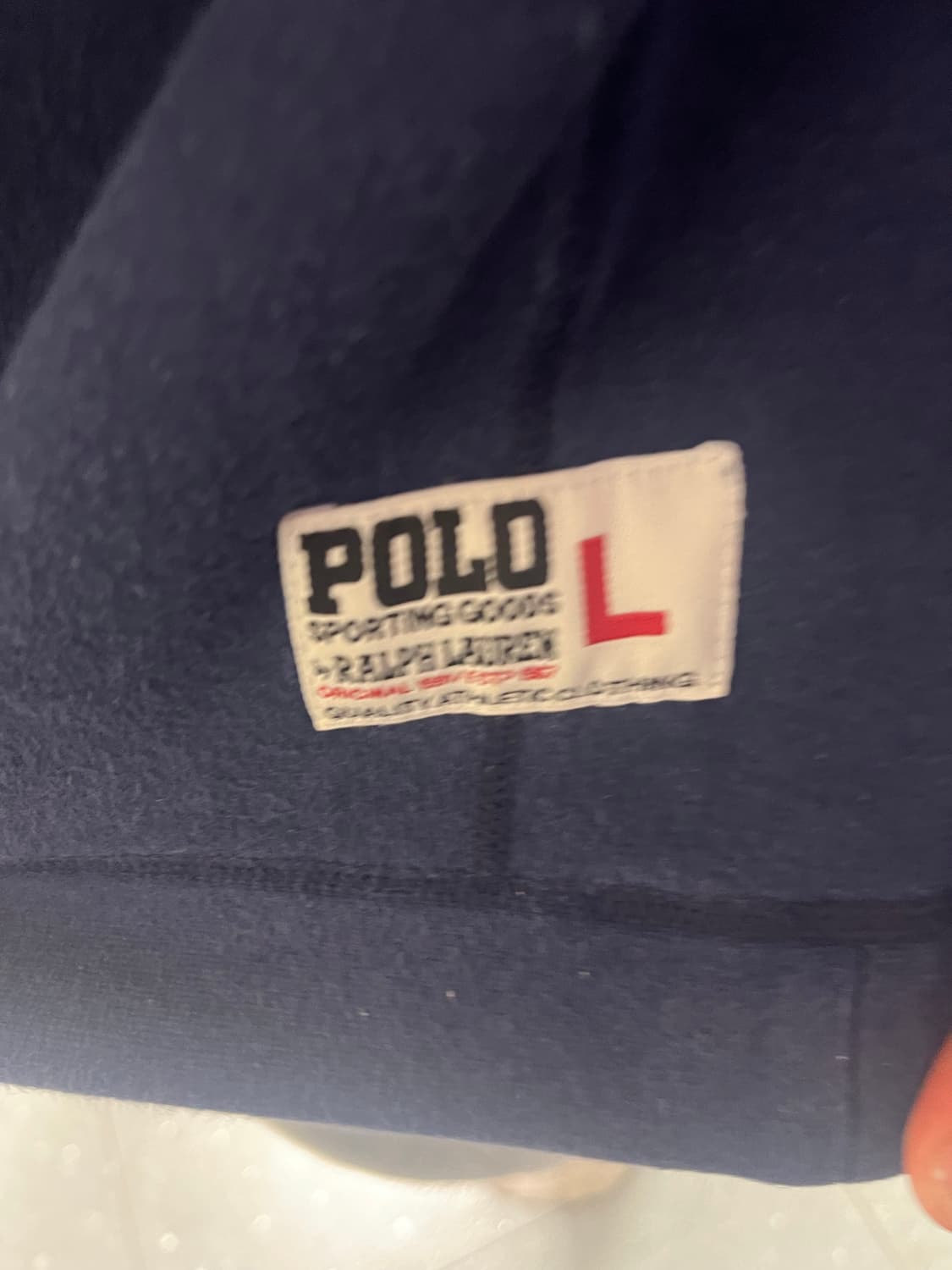 폴로 빅로고 맨투맨 L 상품이미지7