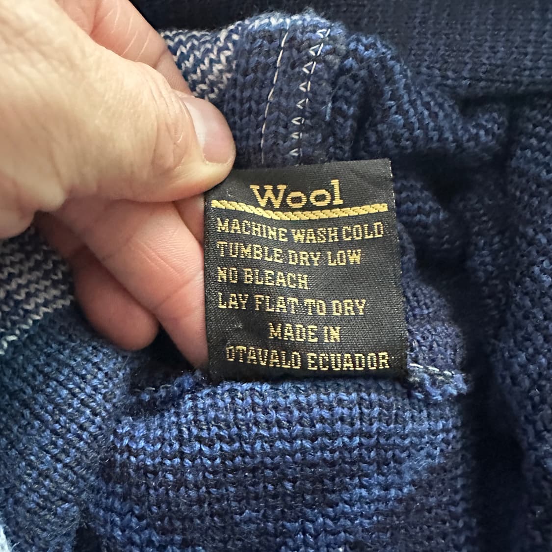 Tejidos 에콰도르 아즈텍 에스닉 네이티브 알파카 울 후드 자켓  상품이미지6