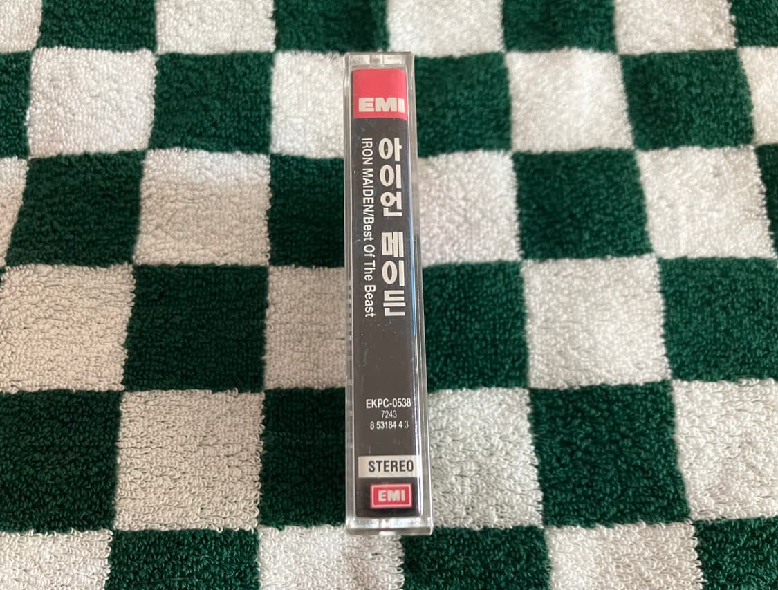 아이언 메이든 베스트 앨범 헤비메탈 카세트테이프 상품이미지2