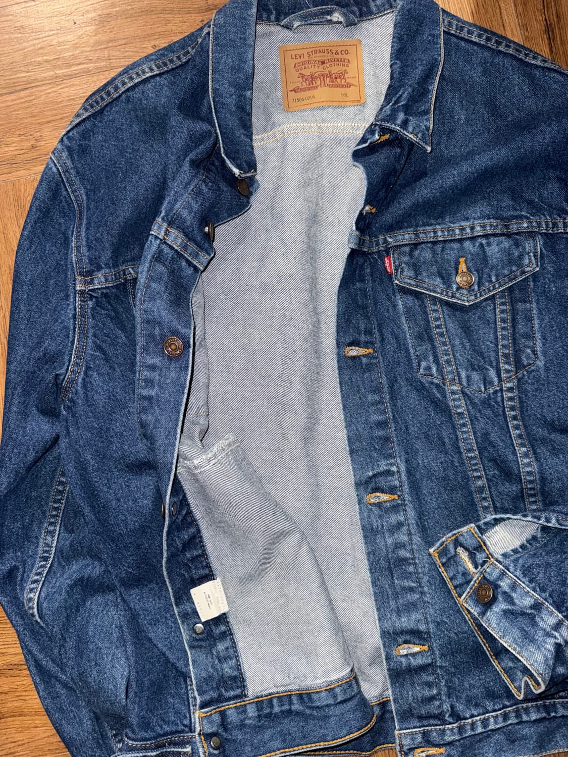 리바이스 90‘s USA 데님자켓   상품이미지6