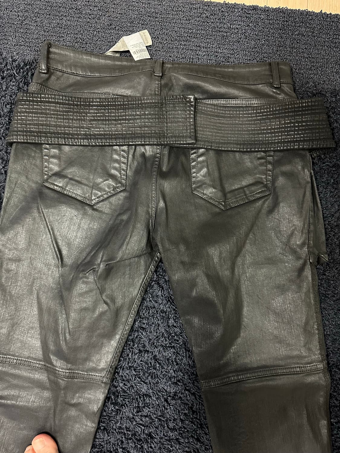 릭오웬즈 다크쉐도우 블랙왁스진 상품이미지2