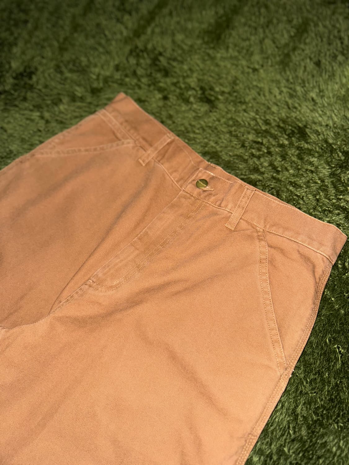 [S] 칼하트 WIP X FPAR 콜라보 싱글니 카펜터 팬츠 탄 상품이미지7