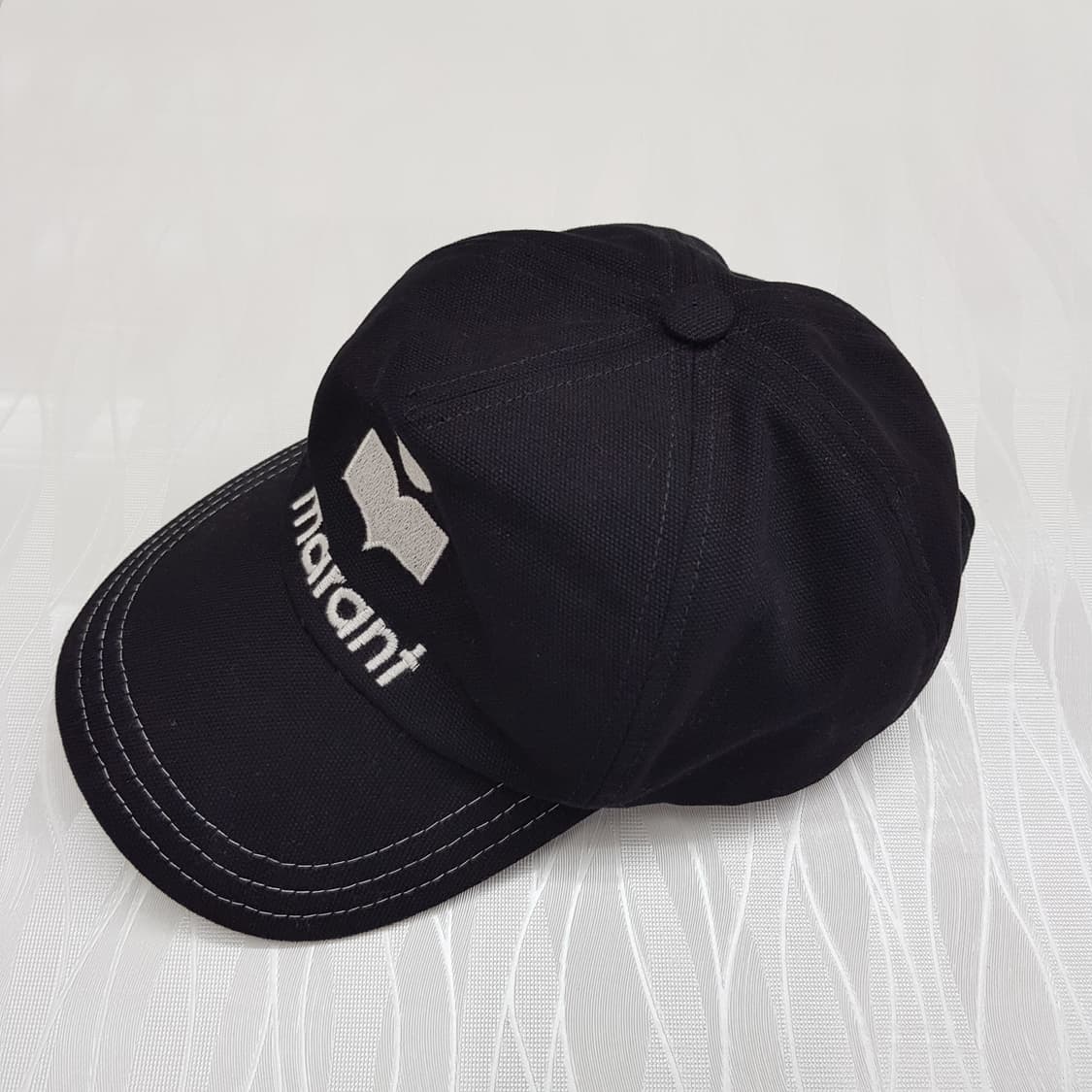 이자벨마랑 TYRON 자수 로고 코튼 볼캡 상품이미지2