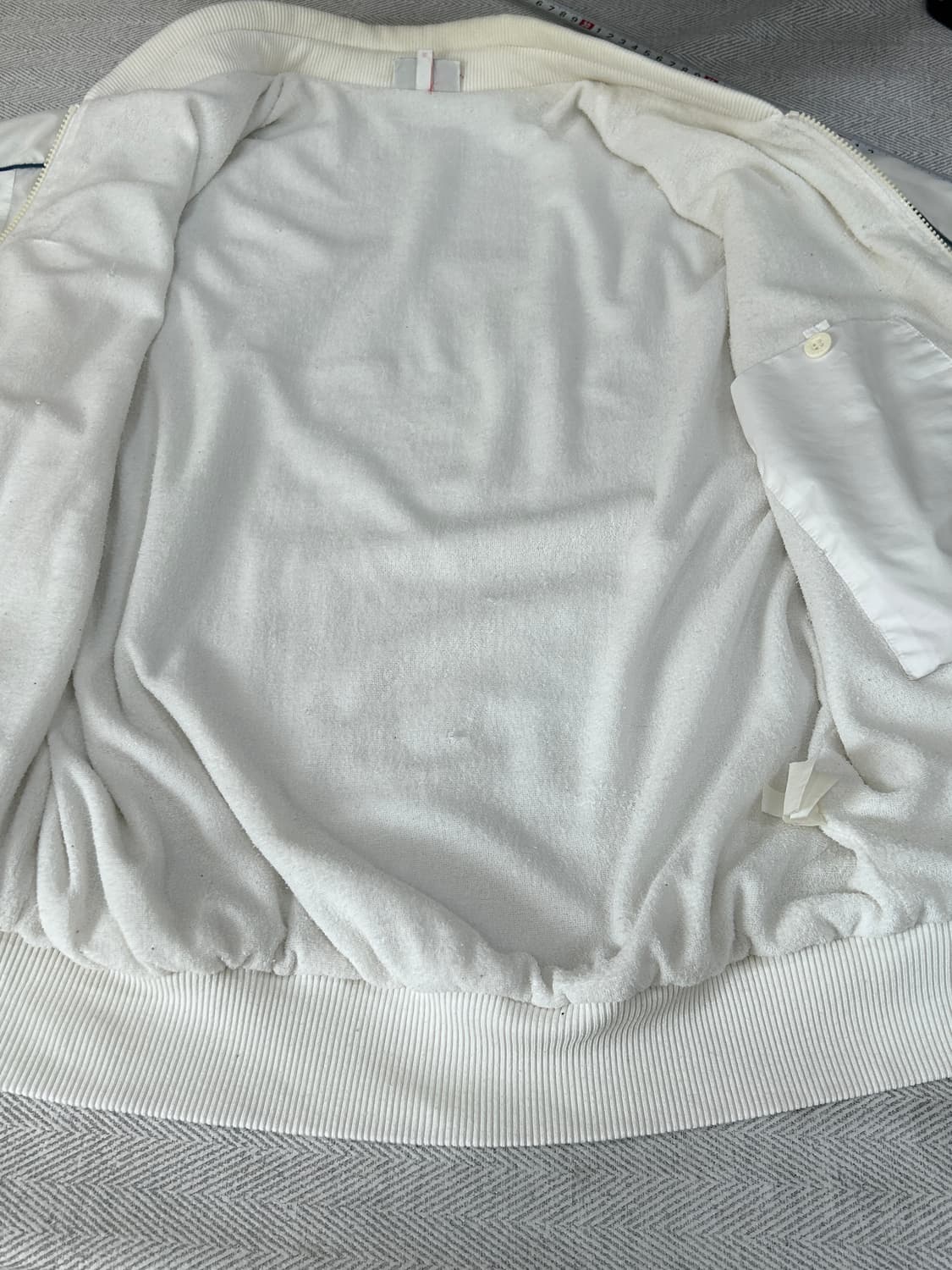 라코스테 빈티지 블루종 바람막이 남성 XL 상품이미지8