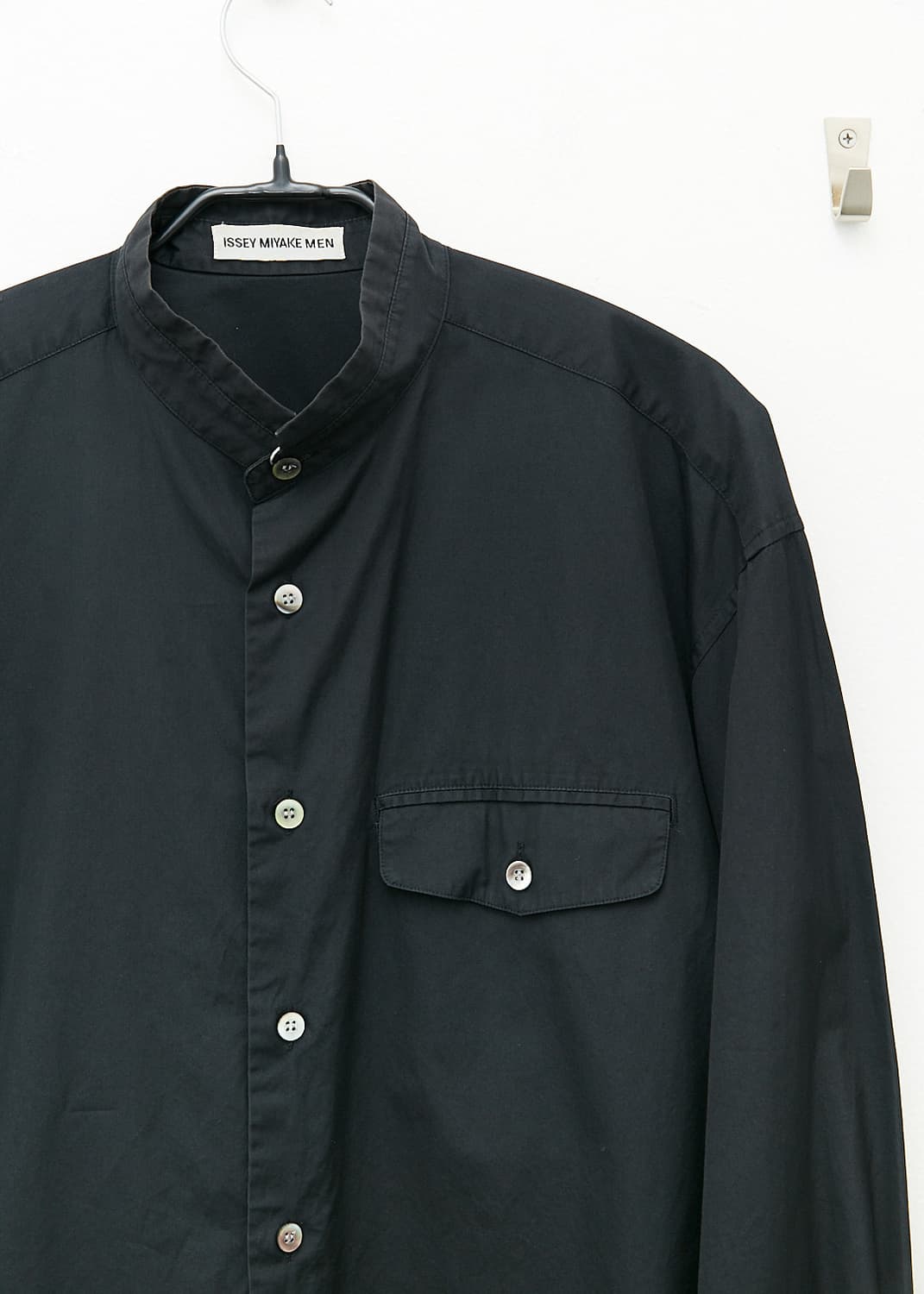 Flap Pocket Mandarin Collar Shirts 상품이미지2