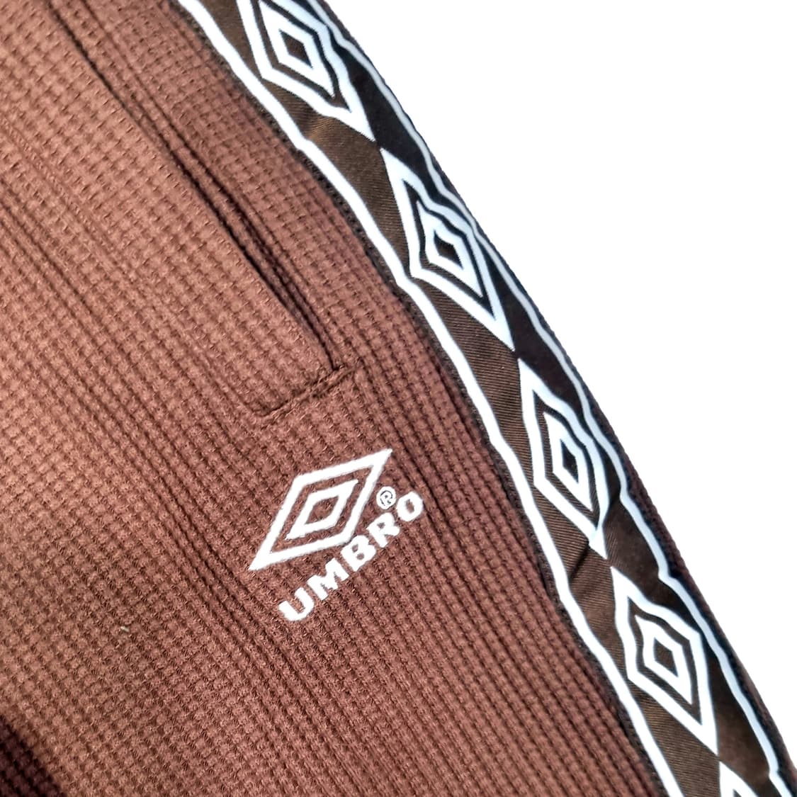 엄브로 | 와플 와이드 트랙팬츠 | 티라미수 | 90 상품이미지3